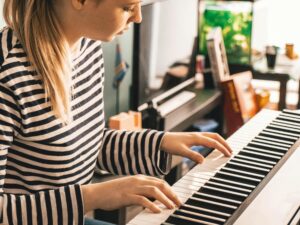Photo of Woman Playing Piano